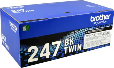 Produktbild von Brother TN-247BKTWIN, 3000 Seiten, Schwarz, 2 Stück(e)