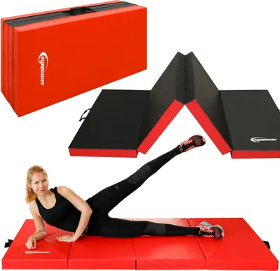 Produktbild von 8cm dicke Weichbodenmatte 200x100cm - Faltbare Turnmatte
