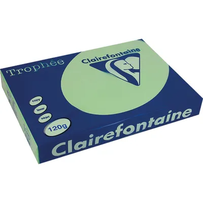 Zdjęcie produktu dla Uniwersalny papier Clairalfa Troph'e, A4, 120 g/m², zielony