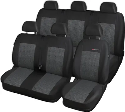 Produktbild von Maßgefertigte Autositzbezüge Schonbezüge Set für 6-Sitzer VW T-5 BUS 2003-2015