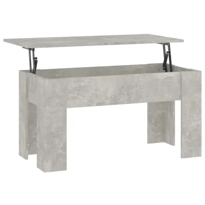 Immagine prodotto di Tavolino vidaXL grigio cemento 101x49x52 cm in materiale composito
