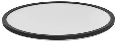Produktbild von BELIANI LED Deckenlampe Schwarz Kunststoff mit Fernbedienung Dimmer Dimmbar Rund Deckenleuchte