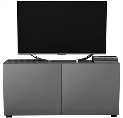 Zdjęcie produktu dla modułowa szafka RTV pod telewizor szara szary 100cm - 100 200 300 400 cm