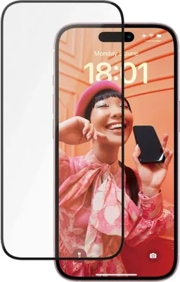 Zdjęcie produktu dla PanzerGlass ® Ceramic Protection for iPhone 15 | Ultra-Wide Fit w. EasyAligner, Apple, Apple - iPhone 15, Aplikacja na sucho, Odporny na zadrapania, Odporny na wstrząsy, Przezroczysty, 1 szt.