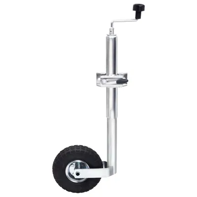 Image de vidaXL Roue d'appui 48 mm avec 2 tubes d'appui et 3 pinces