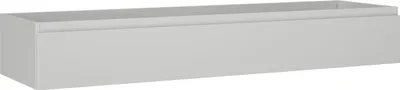 Produktbild von Mexen Orio Badezimmerschrank unter Waschbecken 160 cm, 1 Schublade, Grau Matt - 91A10-16023-1-BF62