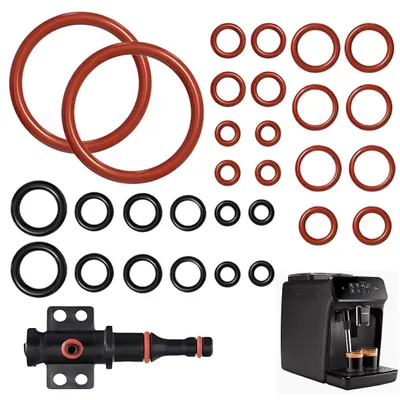 O-Ring-Dichtungen, 30er Set Silikon für Kaffeevollautomaten