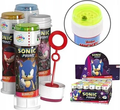 Zdjęcie produktu dla Bańki mydlane 60ml Sonic (36szt)