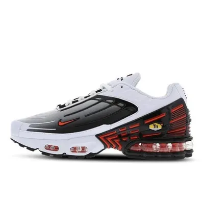 Produktbild von Nike Air Max Plus 3 White Team Orange Black Sneaker Herren, Größe: 38