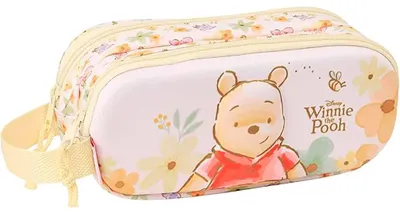 Produktbild von Safta Double 3d Winnie The Pooh Mäppchen Mehrfarbig  Mann Mehrfarbig One Size