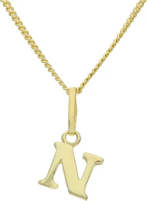 Produktbild von JuwelmaLux Anhänger Buchstabe "N" 333/000 (8 Karat) Gold JL16-02-0590
