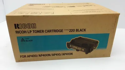 Produktbild von Ricoh 403057, Laser, AP400N/410/N, Schwarz, Schwarz, Toner, 5 - 35 °C