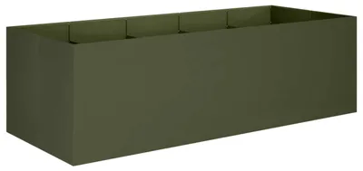 Obrázok produktu pre vidaXL Záhradný kvetináč, olivovo zelený, 200 x 80 x 60 cm