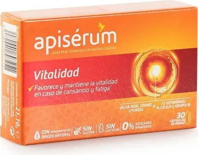 Immagine prodotto di Vitality 30 capsule da Apiserum 30 Capsule