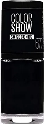 Immagine prodotto di Maybelline New York - Smalto per unghie Colorshow - 677 Blackout