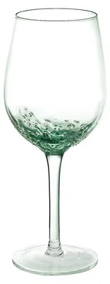 Productafbeelding van Pomax Bubble, wijnglas voor witte wijn, heldergroen, diameter 8,5 cm, hoogte 21 cm
