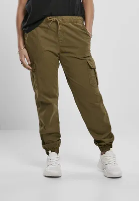 Immagine prodotto di Urban Classics - Pantaloni da jogging a vita alta da donna Summerolive - L