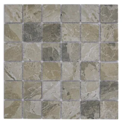 Produktbild von Mosani MOS16-AISO89, Mosaik, Keramik, Braun, Indoor, Rechteck, 298 mm