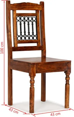 Zdjęcie produktu dla VidaXL 245644, Brązowy, Żelazo, 430 mm, 430 mm, 1000 mm