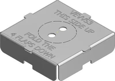 Obrázek produktu pro Rozšiřující prvek Vergokan, VEVV3, 68 mm, 1 ks.