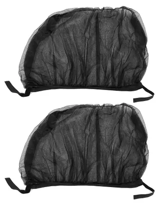 Immagine prodotto di 2 parasole per finestrini posteriori, zanzariera, tendina, protezione UV, accessorio universale