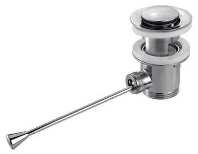 Productafbeelding van Wastafelafvoerventiel met kiephendel, 1 1/4 inch, chroom