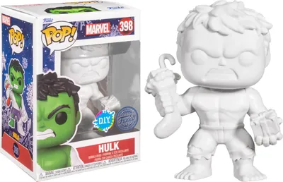 Obrázek produktu pro Funko POP Hulk (Holiday) (D.I.Y) (Marvel Comics)