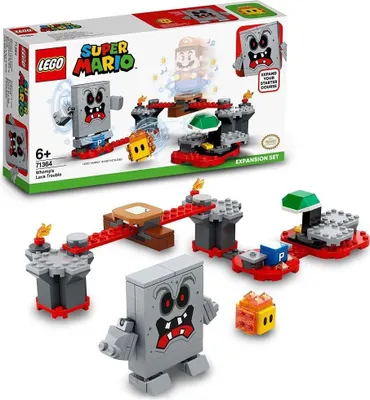 Produktbild von LEGO 71364 Super Mario Wummps Lava-Ärger – Erweiterungsset, Bauspiel