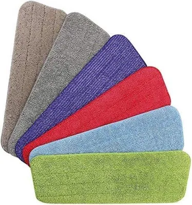 Produktbild von Famanu Mop Pad 6 Stück Mikrofaser Ersatzpads - Waschbare Mop-Pads für alle Böden