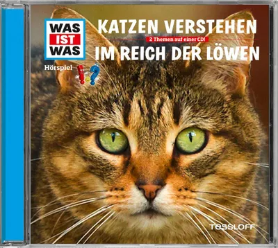 Produktbild von Was ist was Hörspiel-CD: Katzen verstehen/ Im Reich der Löwen