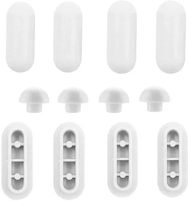Produktbild von Toiletbrilbumperset aus Duroplast, 12-teilig, universell