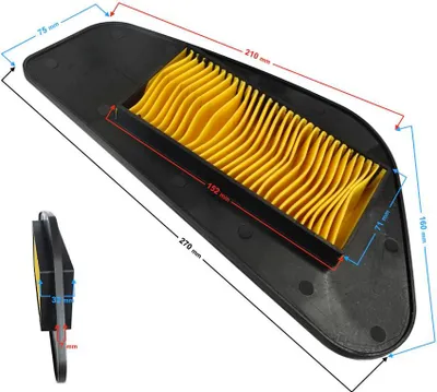 Immagine prodotto di Filtro aria di alta qualità per Barton Scalpel