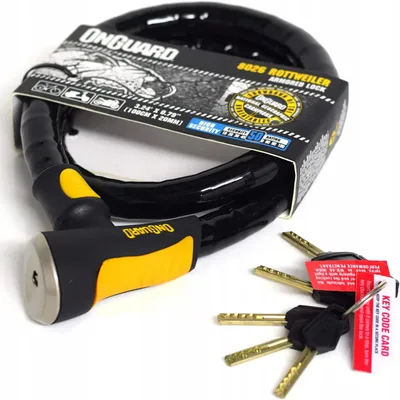 Image de Onguard Rottweiler 8026 Antivol Vélo Câble 100cm