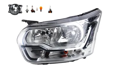 Produktbild von Scheinwerfer passend für Ford Transit 13 08/13- H7 H15 Li.+ Nebel+Leuch. 1830357 1815696 1817487 1819826 1865207 1865209 1877027 BK3113 Johns