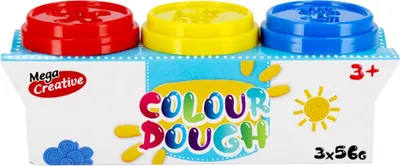 Produktbild von Kunststoffmasse 3 Farben Mega Creative 471253