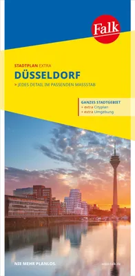 Zdjęcie produktu dla Falk City Map Extra Düsseldorf 1:20 000