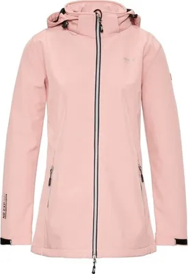 Produktbild von Nordberg Ronda - Softshell Outdoor Sommerjacke Damen - Pink Melange - Größe L