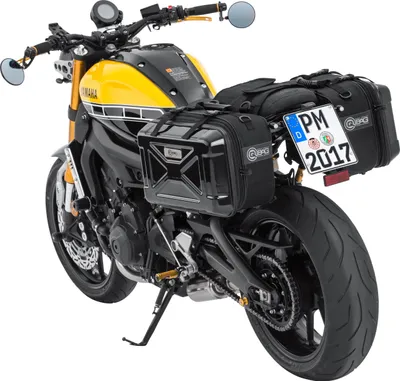 Produktbild von QBag Satteltaschenpaar 04 Hardcover 36-46L, POLO Motorrad Zubehör
