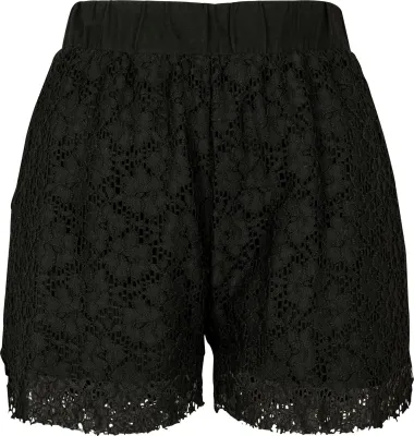 Produktbild von Urban Classics Short Damen Ladies Lace Shorts schwarz XL