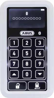 Zdjęcie produktu dla ABUS HomeTec Pro CFT3100W BT-Tastatur, Blokada gałki, 147 g
