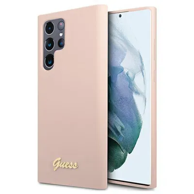 Produktbild von GUESS fr Samsung Galaxy S22 ULTRA Schutzhlle Handyhlle Hlle Case