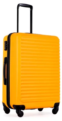 Produktbild von Hartschalenkoffer mit 4 Rollen und TSA-Schloss, 78x52x30 cm, orange, leicht und stabil