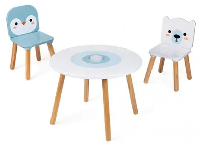 Image de Janod Table et 2 chaises - Banquise