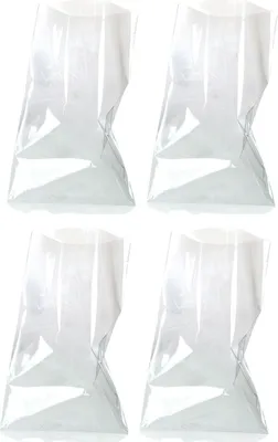 Produktbild von 40 transparente Lebensmittelbeutel 19 x 11 cm