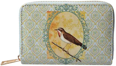 Image de Portemonnaie Juleeze vert jaune 10x15 cm