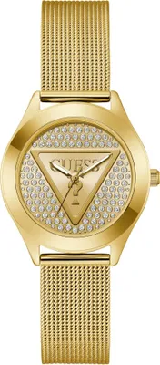 Image de Guess GW0835L2 Montre CYRKONIE en or