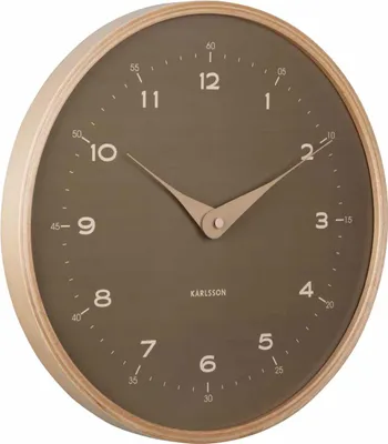 Produktbild von Karlsson - Wanduhr Osado Dome - Grün - Ø30cm