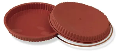 Image de Moule en silicone Silikomart « rond, dentelé », 280 mm