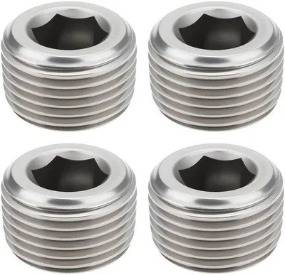 Produktbild von Hex-Schrauben 3/8 Npt - 4 Stücke - Edelstahl