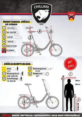 Obrázok produktu pre Chillaxx Bike URBAN, farba:čierna